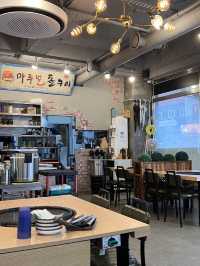 불쇼를 즐기는 특별한 삼겹살 🔥