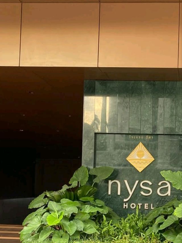 🌿 Urban Oasis in the Heart of Bangkok: Nysa Hotel  🌿