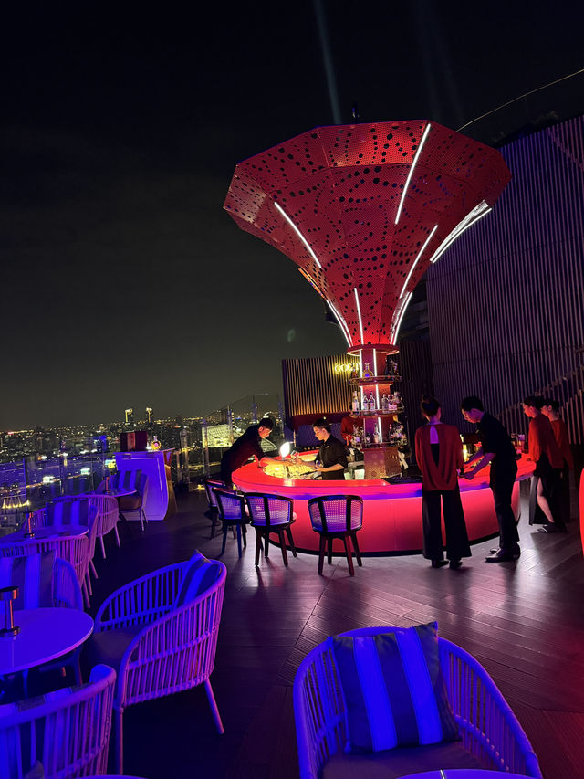 방콕 57층 루프탑바 Skybar!