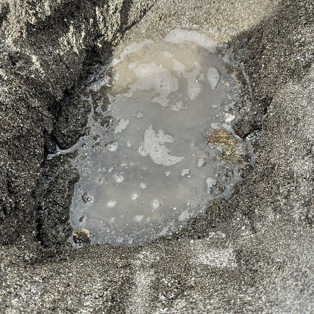 北海道でココだけ⁉️温泉が湧き出る砂場