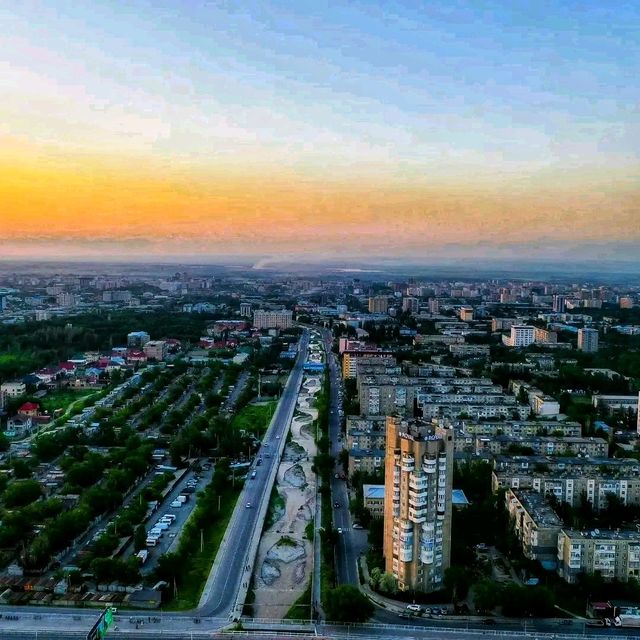 Bishkek, Kyrgyzstan – Evening Calm and Mountain Shadows