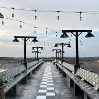 ร้านอาหารติดทะเล  บรรยากาศดี