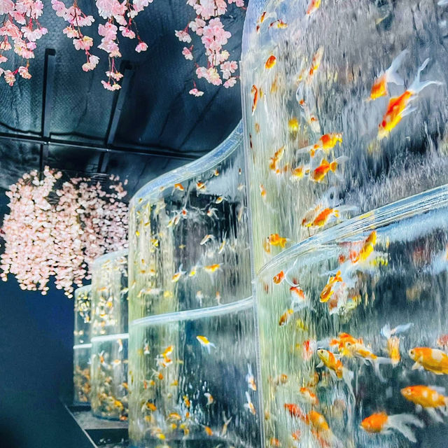 Swimming in Light: Tokyo’s Mesmerizing Art Aquarium in Ginza 🇯🇵