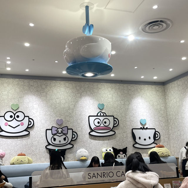 sanrio cafe at ikebukuro 🩷
