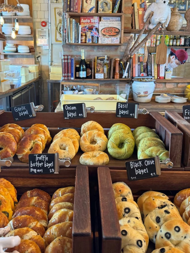 The best bagel in Seoul! : London Bagel Museum