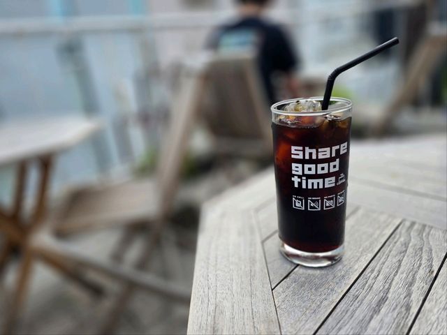 테라스가 예쁜 삿포로 감성카페 밍가스 커피