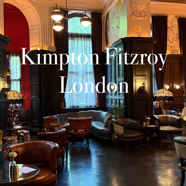 The Kimpton Fitzroy London: London's "Peace Hotel" Near the British Museum! 🇬🇧🏨