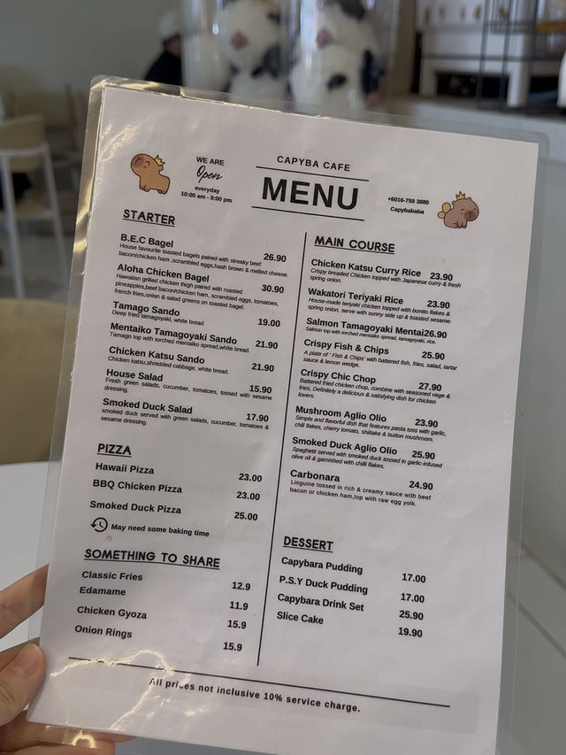 Capyba Cafe Skudai: Feed Alpacas, Meet a Capybara & Try the Cutest Pudding
