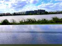 Calm and Serenity in Water wall court