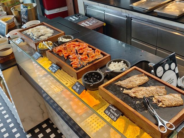 上海外灘Ｗ酒店 ，The kitchen table 早餐