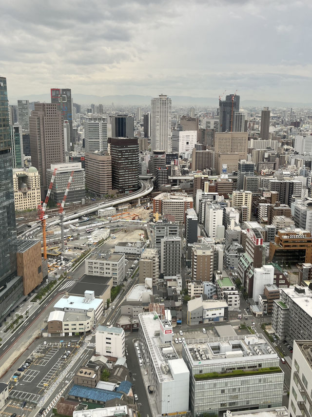 🌃 Osaka After Dark: From Sky High Views to Neon Nights ✨🍜