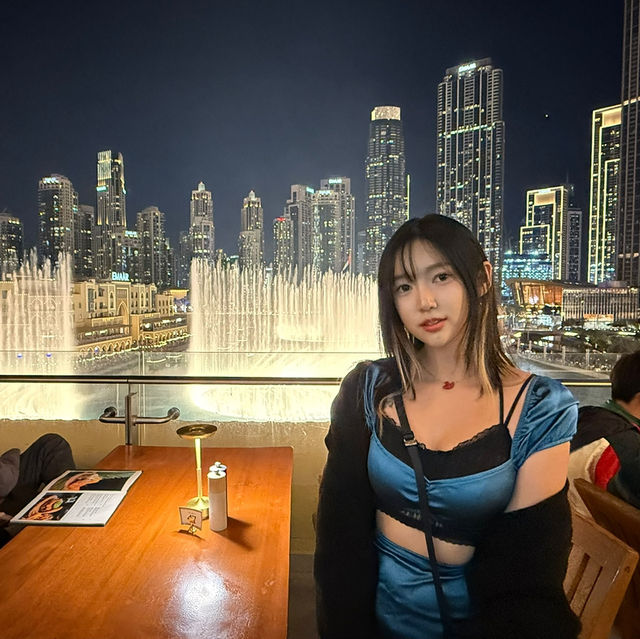 두바이 분수쇼 한눈에 감상하기⛲️
