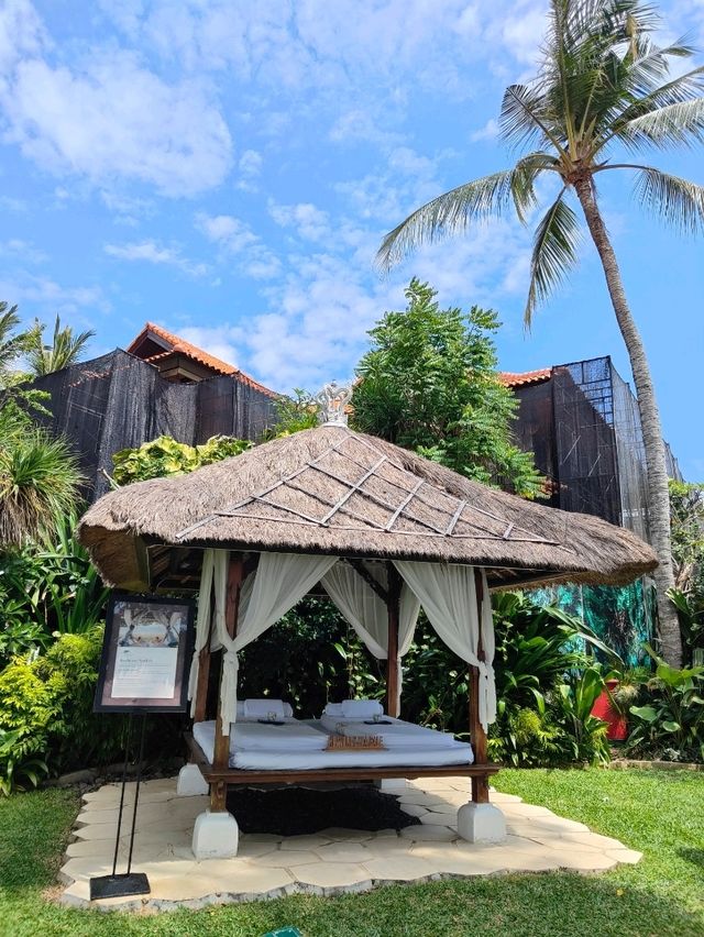 🌊 Tranquility in Layers: The Private Beach of Westin Nusa Dua 🐚
