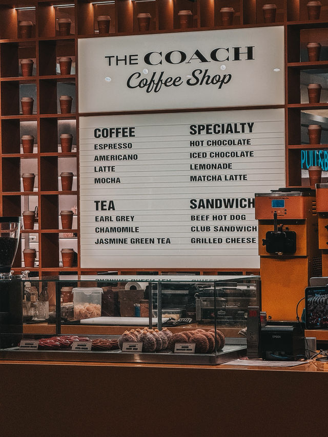 Designer Sips – A Chic Coffee Break at Coach Coffee Shop Sunway