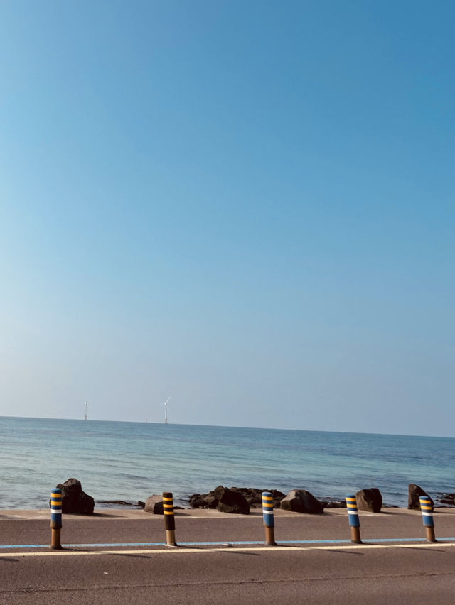 Jeju's Trendiest Beach with Iconic Views and Cafes