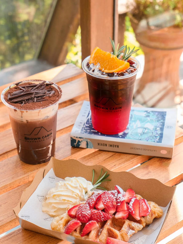 Brown Cabin Chocolate Cafe 🌲🌲