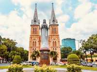 ⛪✨ *Notre-Dame Cathedral of Saigon: A Parisian Dream in Vietnam* 🇻🇳❤️