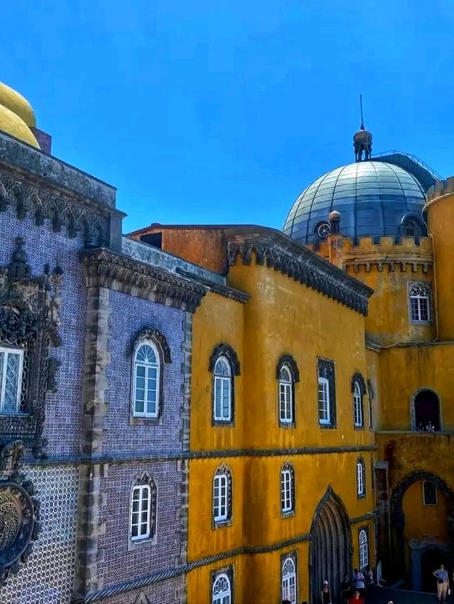🏰 Pena Palace: A Fairytale Floating Above the Clouds 