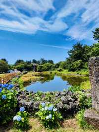 A Unique Wedding Photo Zone Amidst Blooms and Legend