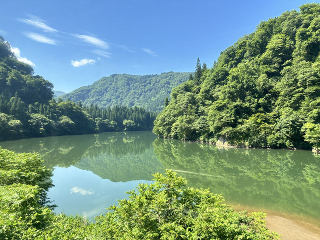 只見線鐵道🚞沿途如畫般的風景