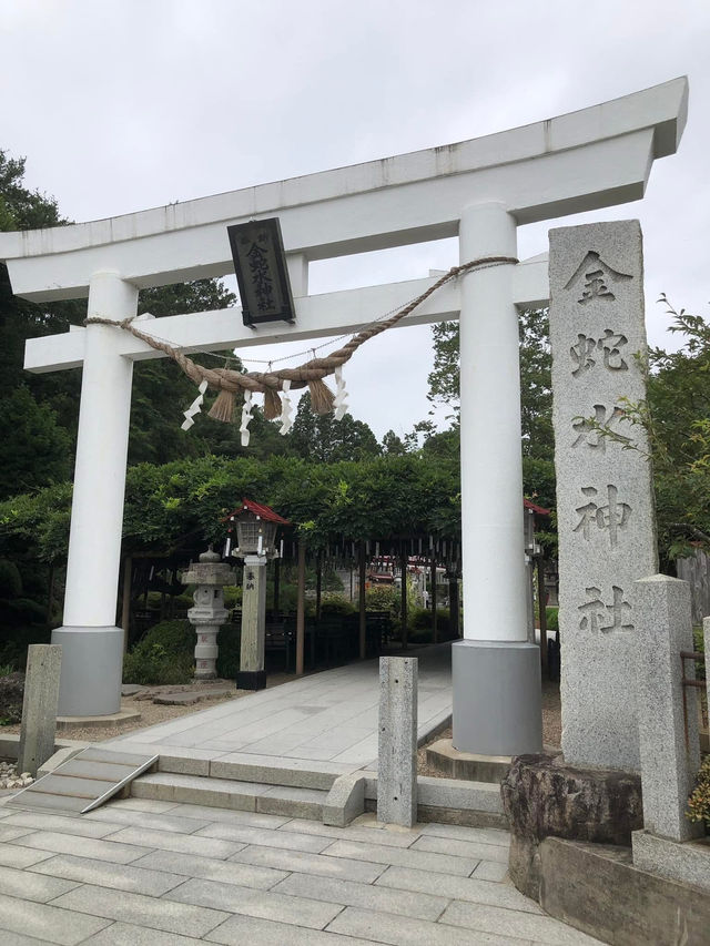 日本宮城縣景點 金蛇水神社