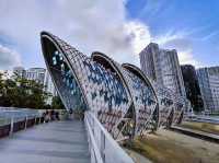 吉隆坡 | 莎羅馬行人天橋 Saloma Bridge，雙子星塔最夯的打卡點