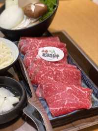 日本和牛壽喜燒。全日免加一。每人再減$10