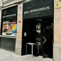 コスパ良し！ミニサンドイッチとビール🍻【Cervecería 100 Montaditos】