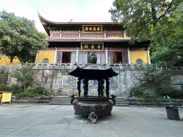 杭州知名地標，靈隱寺