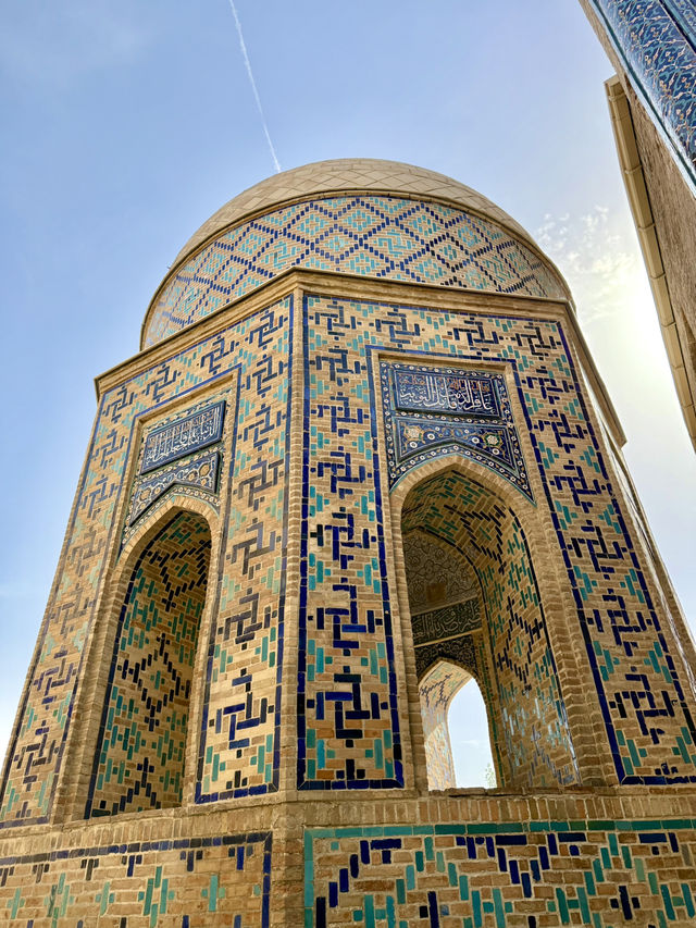 Walk Through the Blue-Tiled Wonder of Shah-i-Zinda ✨