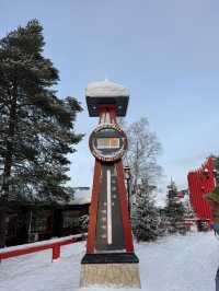 SANTA CLAUS VILLAGE — MAGICAL MORNING VIEW IN WINTER ❄️🌅🎅
