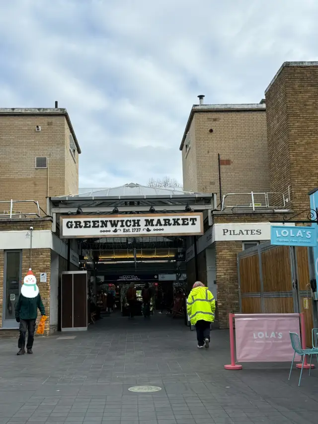 Glorious food at Greenwich in London 