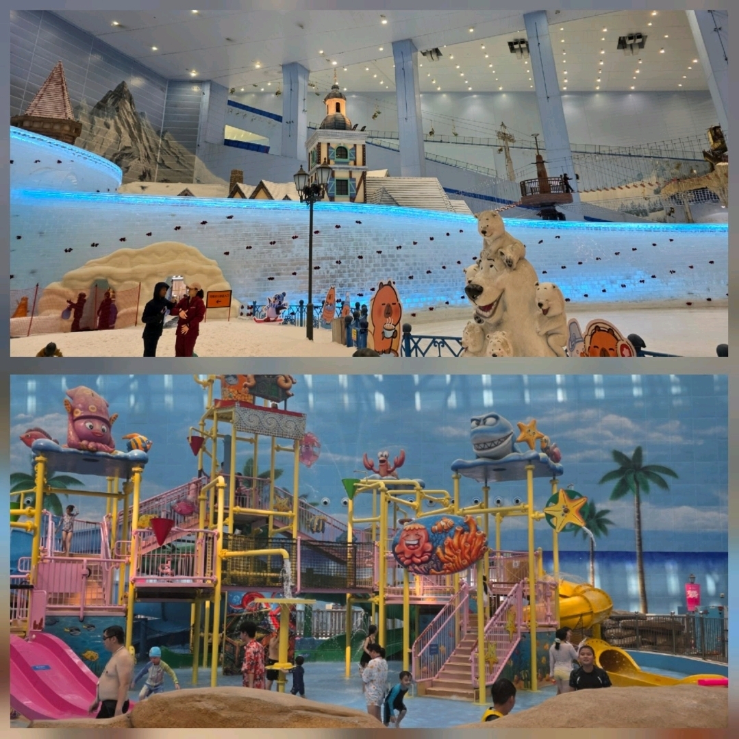 Guangzhou Family Fun: 2 Major Theme Parks for a Full Day of Snow and Water Play.