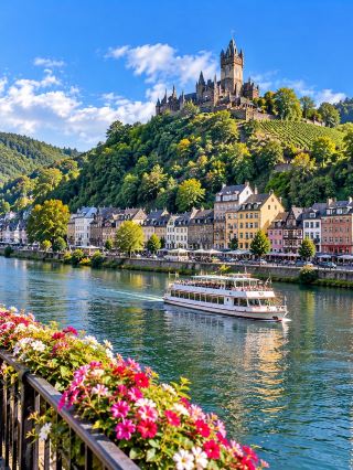 🏰🇩🇪 Cochem, Germany เมืองเล็กริมแม่น้ำที่สวยราวกับหลุดออกมาจากเทพนิยาย 🌷✨