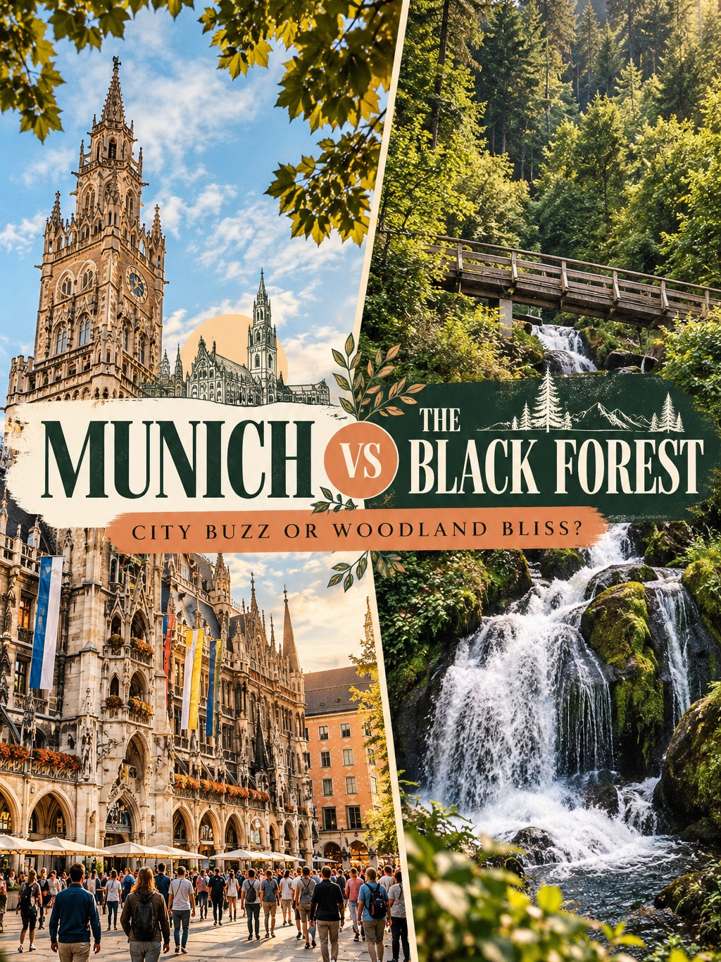 Munich vs the Black Forest: City Buzz or Woodland Bliss?