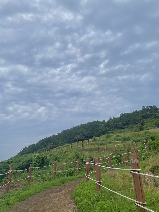 제주 일몰명소 서우봉에서 바라보는 함덕해수욕장