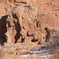 Park with unique rock formations and shapes
