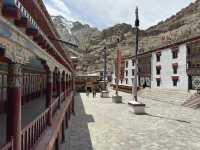 Ancient Buddhist monastery lost in mountains 
