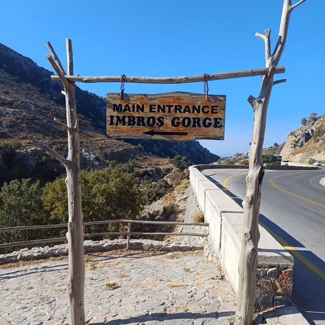 Imbros Gorge 🇬🇷