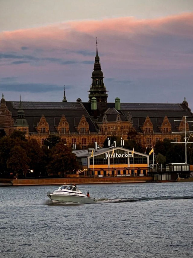 Sunset in Stockholm 🏙️