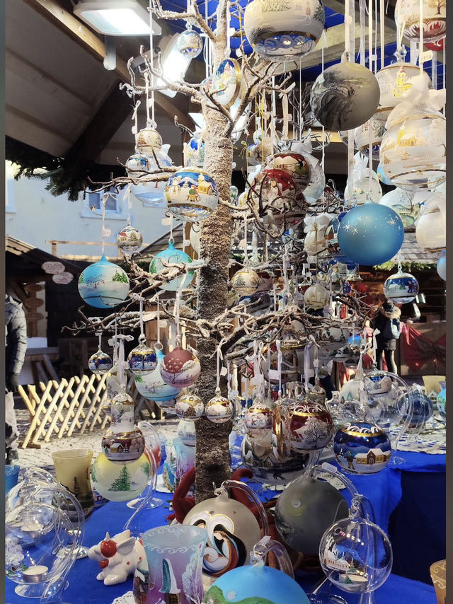 ✨ Christmas Market Bressanone – Blue & White Ornaments ✨ ✨ Christmas Market Bressanone – Blue & White Ornaments ✨