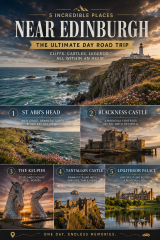 5 Epic Places Near Edinburgh That Feel Like Another World