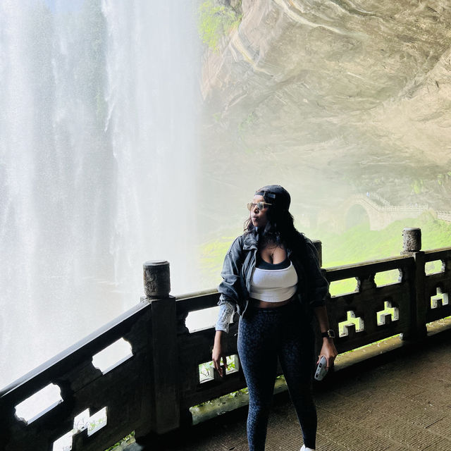 Falling for Walks behind Waterfalls 