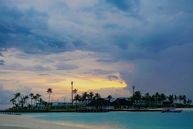 Holiday paradise Maldives.