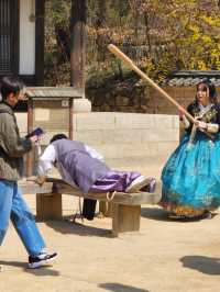 Korean Folk Village in Longin, South Korea.