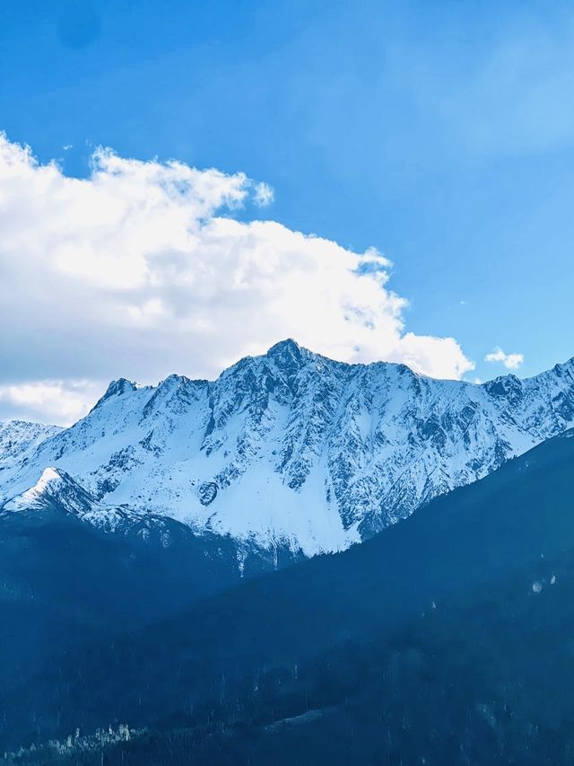 在白馬雪山看到最美的秋天