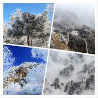 白石山霧凇盛景：冬日裡的冰雪仙境