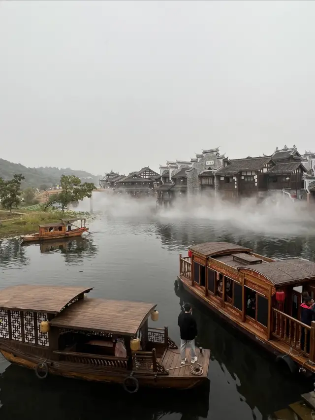 Oh no, it's not the water town of Jiangnan, it's our great Sichuan!!!