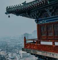 “絕頂樓荒舊有名，高皇曾此駐樓旌”閱江樓盡顯皇家氣派