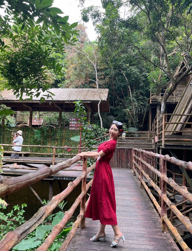 探索神奇的三亞檳榔谷，親身體驗大自然的魅力！
